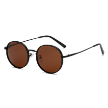 2019 New Style Polarized Double Color Women Sunglasses Round Shape  High Quality Men Sunglasses